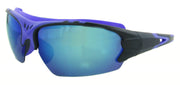 DB8657RPL - Wholesale Katalyst Double Injection Sport Sunglasses in Blue