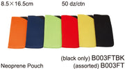 B003FTBK - Wholesale Neoprene Pouch for Sunglasses in Black