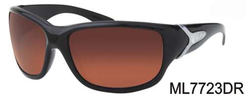 ML7723DR - Wholesale Sport Wrap Sunglasses in Black