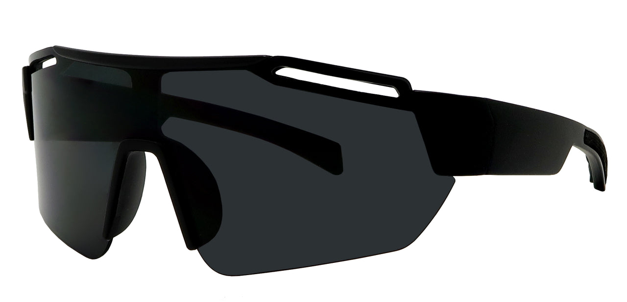 7741SD - Wholesale Shield Type Sport Sunglasses