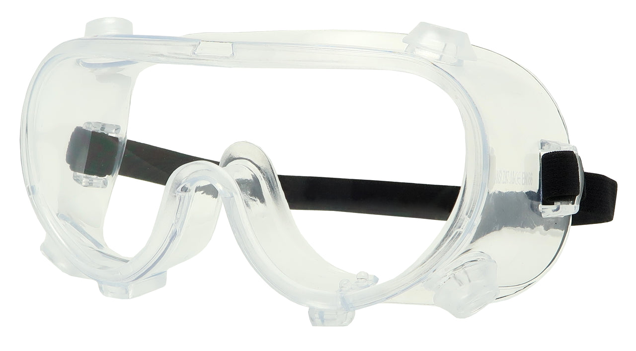 8682AFCL - Wholesale Extra Large Professional Safety Glasses with Anti-Fog Lens