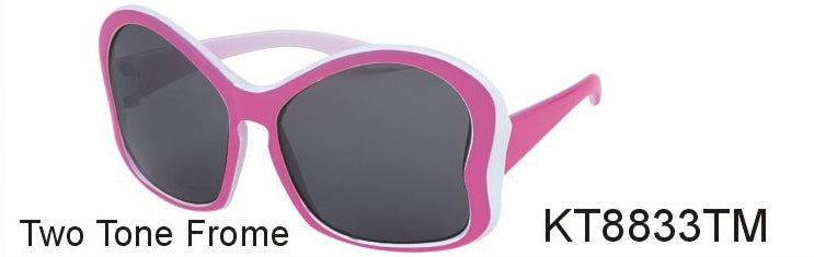 KT8833TM - Wholesale Kids Butterfly Keyhole Sunglasses