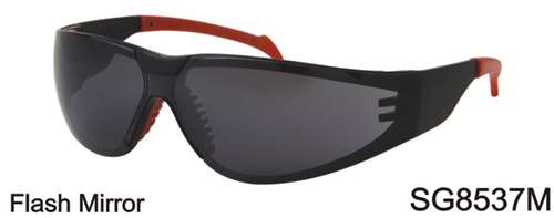 SG8537M - Wholesale Safety Sport Sunglass with Flash Mirror