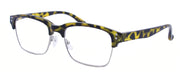 5924R - Wholesale Unisex Club Style Reading Glasses in Yellow