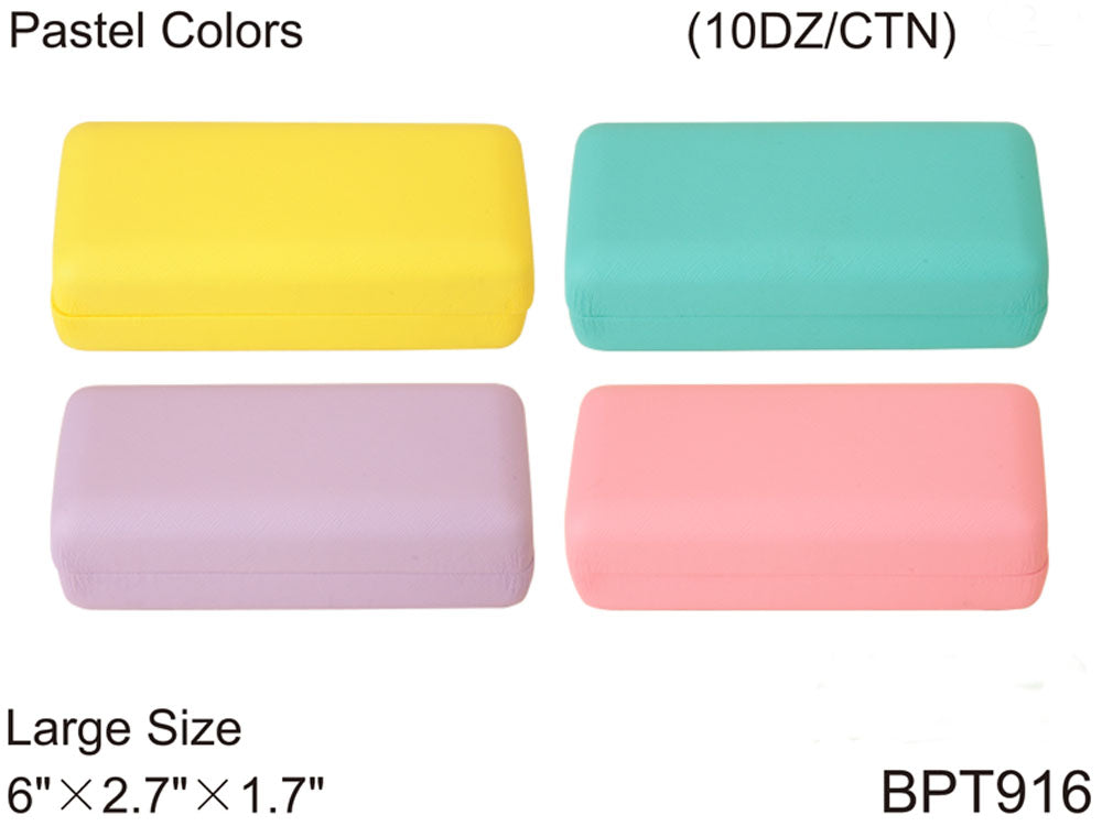 BPT916 - Wholesale Medium Size Pastel Colored Eyewear Case