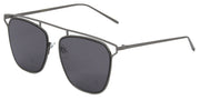 BR3151FTM - Wholesale Bridgeless Brow Line Sunglasses in Grey
