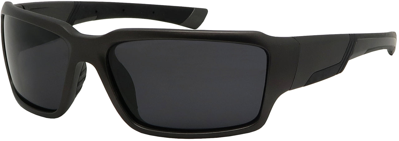 DB7745PL - Wholesale Double Injection Sport Polarized Sunglasses