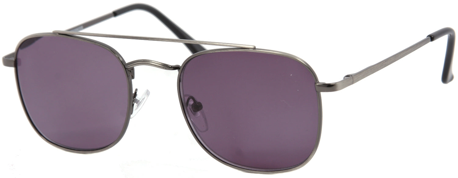 DST5996SR - Wholesale Navigator Style Metal Reading Sunglasses in Black