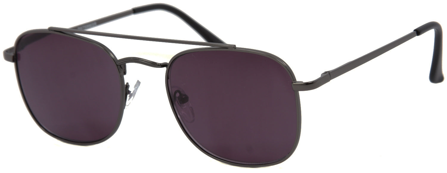 DST5996SR - Wholesale Navigator Style Metal Reading Sunglasses in Black
