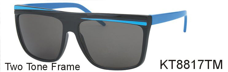 KT8817TM - Wholesale Kids Flat Top Sunglasses