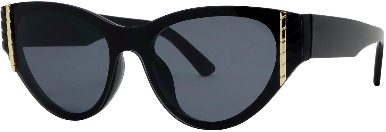 ML1888TM - Wholesale Women's One Piece CatEye Fashion Sunglasses