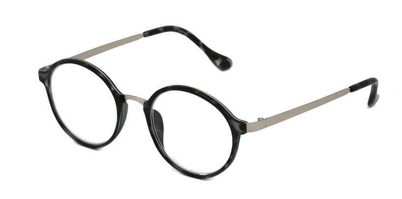 ML1959R -  Wholesale Unisex Round Nerdy Reading Glasses
