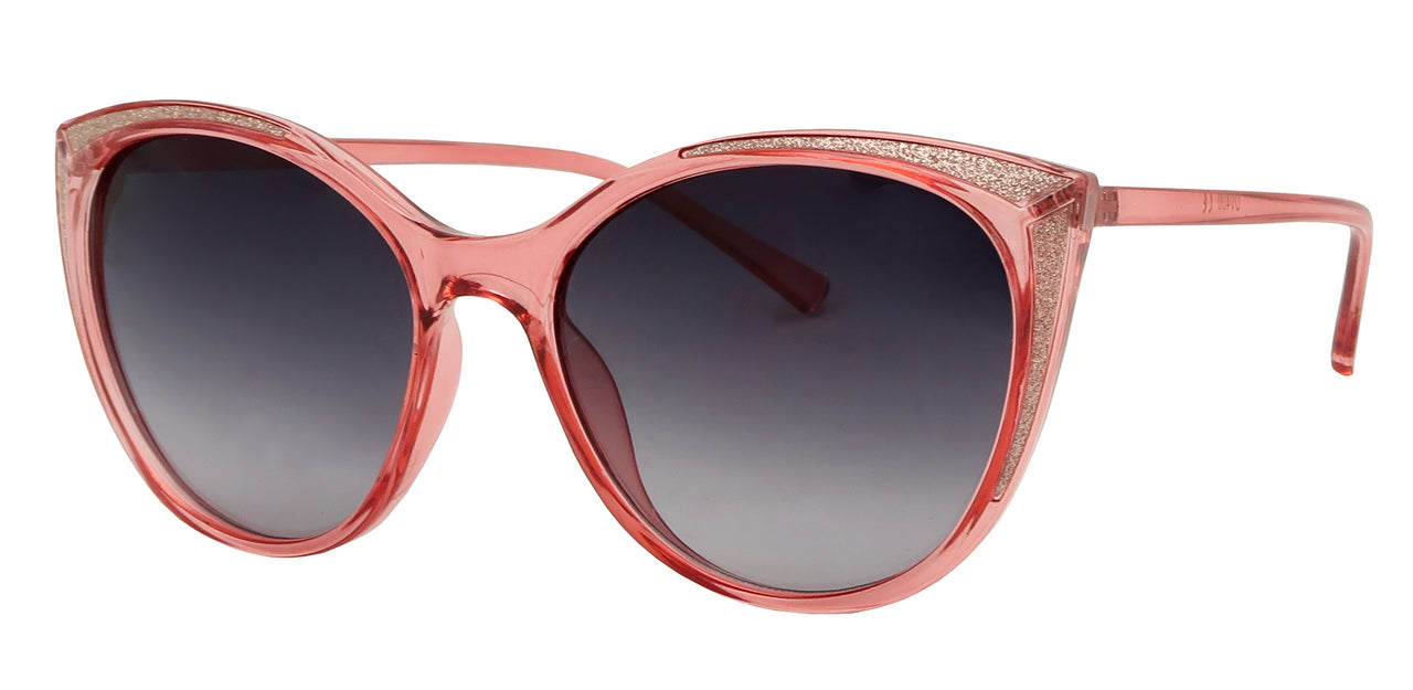 RH1666TM - Wholesale Women's Round Glitter Fashion Sunglasses
