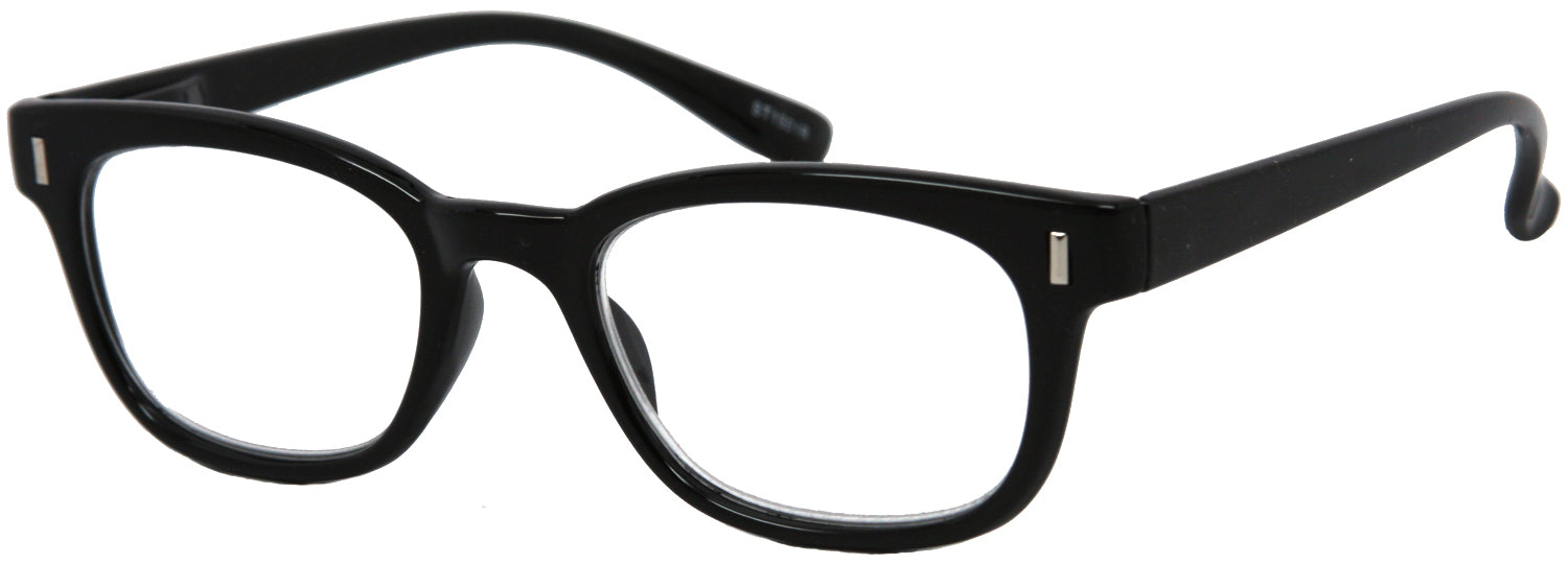ST1501R -  Wholesale Unisex Basic Style Reading Glasses in Black