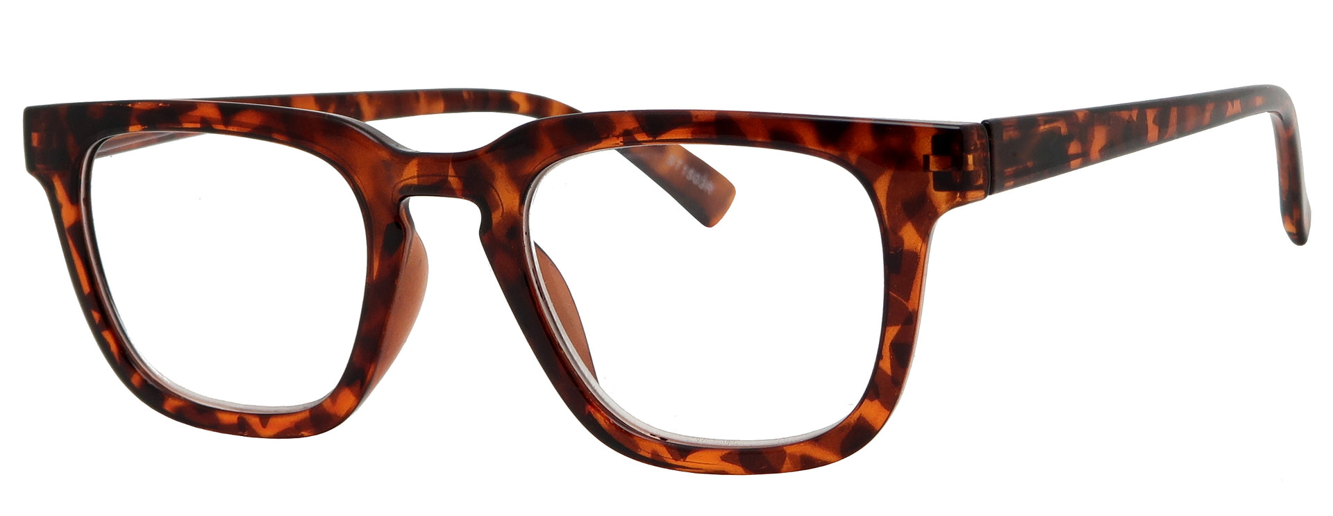 ST1503R -  Wholesale Unisex Basic Square Style Reading Glasses in Tortoise