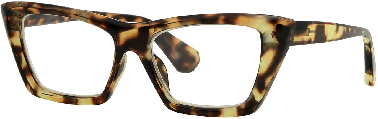 ST1521R -  Wholesale Women's Square Cat Eye Frame Reading Glasses