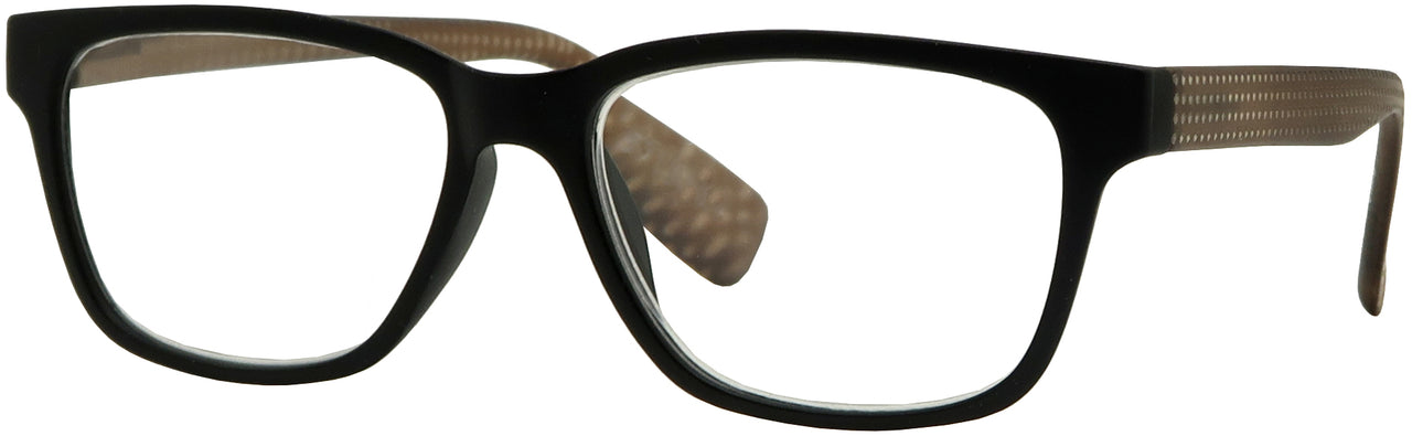 ST1538R - Wholesale Men's Round Square Frame Reading Glasses