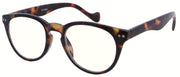 ST1948R - Wholesale Keyhole Style Marble Framed Unisex Reading Glasses in Tortoise