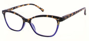 ST1949R - Wholesale Two Toned Cat Eye Women's Reading Glasses in Purple