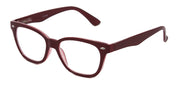 ST1953R - Wholesale Square Shaped Unisex Reading Glasses in Red