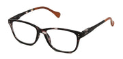 ST1967R - Wholesale Tortoise Square Reading Glasses in Brown
