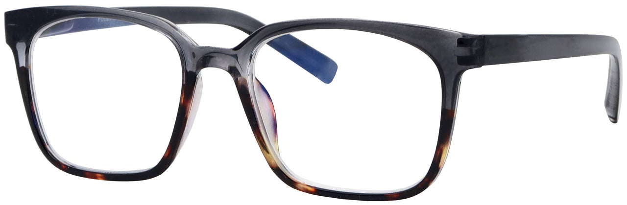 ST2958AMF - Wholesale Men's Square Frame Anti-Reflective Coated Multifocal Progressive Lens Reading Glasses