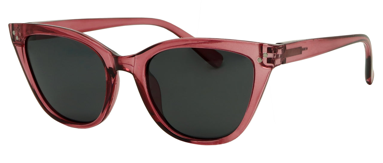 ST8135SR - Wholesale Translucent Cat Eye Frame Reading Sunglasses