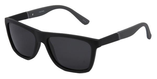 TT2776PL - Wholesale Men's Square Polarized Sunglasses in Black
