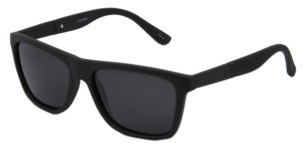 TT2776PL - Wholesale Men's Square Polarized Sunglasses in Black