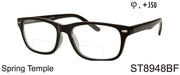 ST8948BF - Wholesale Bifocal Reading Glasses in Black
