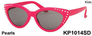 KP1014SD - Wholesale Kids Fashion Cat Eye Sunglasses