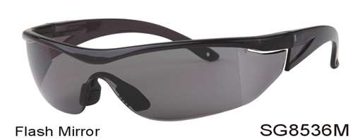 SG8536M - Wholesale Safety Glasses with Flash Mirror Lens