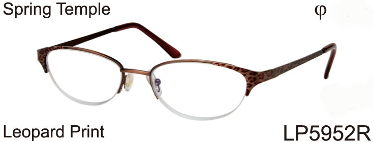 LP5952R - Wholesale Women's Cat Eye Style Leopard Print Reading Glasses in Tortoise