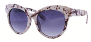 2892PTM - Wholesale Fashion Cat Eye Sunglasses in brown marble