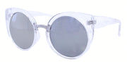 2897RVTM - Whoelsale Women's Round Cat Eye Sunglasses in Clear