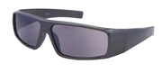 7993SR - Wholesale Sports Wrap Style Reading Sunglasses in Gunmetal