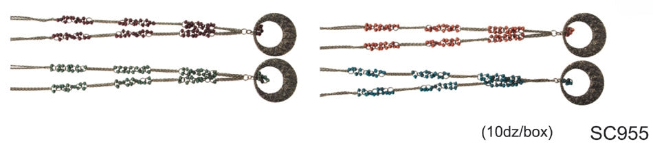 SC955 - Wholesale Fashion Beaded Chain with Decorative Eyeglass Holder