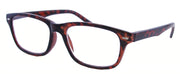 ST1908R - Wholesale Unisex Rectangular Reading Glasses in Tortoise