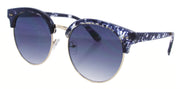 ML2883FRT - Wholesale Fashion Round Browline Sunglasses in Grey